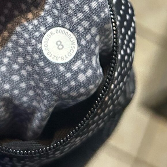Lululemon Speed Wunder Tight *Asym Free Spirit Ice Grey Black / Black - Picture 6 of 6